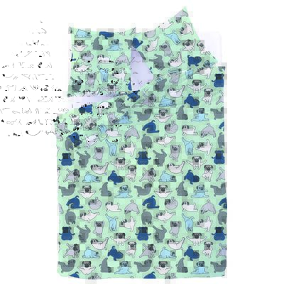 Pościel Cute Pets 200 x 140 cm szara