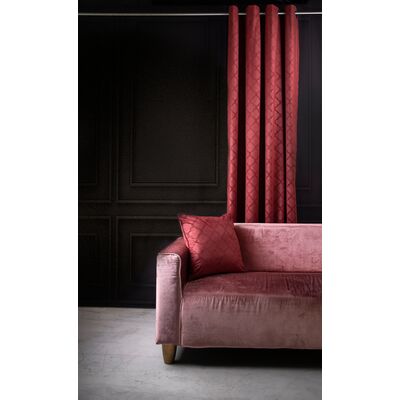 Zasłona Maroco merlot 140 x 270 cm przelotki
