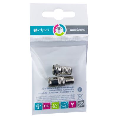 Adapter antenowy gniazdo TV-gniazdo F BMJ13F DPM