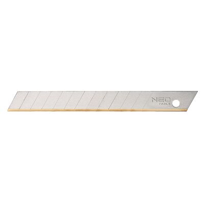 Ostrza łamane wymienne 9 mm, 10 sztuk NEO