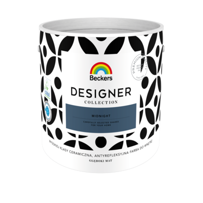 Farba ceramiczna Beckers Designer Collection Midnight 2,5 l