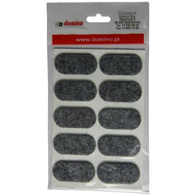 Filc szary 20 x 44 mm