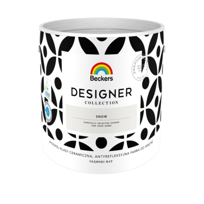 Farba ceramiczna Beckers Designer Collection Snow 2,5 l