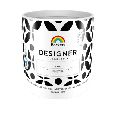 Farba ceramiczna Beckers Designer Collection White 2,5 l