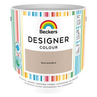 Farba lateksowa Beckers Designer Colour Macadamia 2,5 l