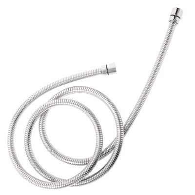 Wąż natryskowy rozciągliwy chrom 175 cm z anti-twist