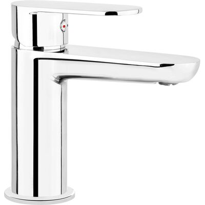 Bateria umywalkowa stojąca Alpinia chrom korek click-clack