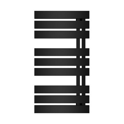 Grzejnik łazienkowy c.o. NAM-50/90C33 czarna struktura D50 Instal-Projekt