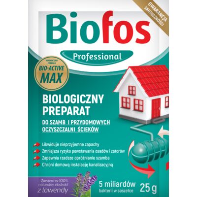 Saszetka do szamb Biofos 25 g