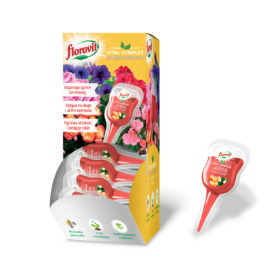 Florovit Vital Complex Do roślin kwitnących domowych i balkonowych 30 ml