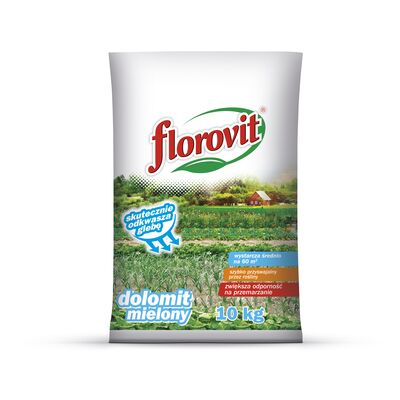 Nawóz granulowany Florovit Dolomit mielony 10 kg