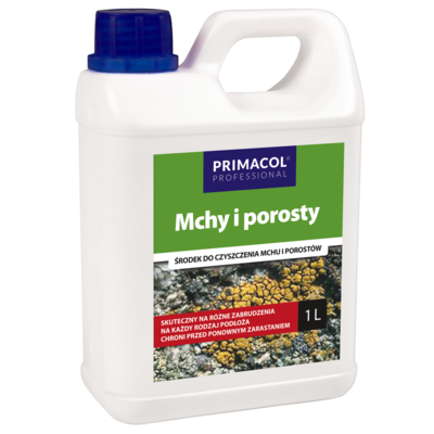 Środek do usuwania mchu i porostów 1 l Primacol Professional