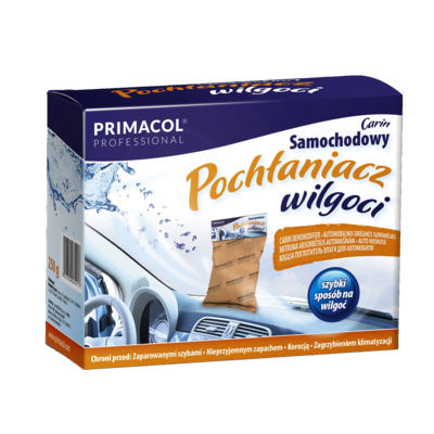Samochodowy pochłaniacz wilgoci CARIN 250 g