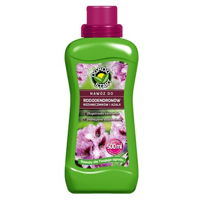 Nawóz do rododendronów różaneczników i azalii płynny 500 ml Ogród Start
