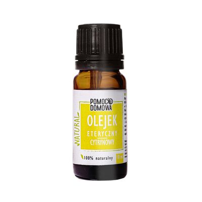 Olejek eteryczny naturalny 10 ml cytryna POMOC DOMOWA NATURAL