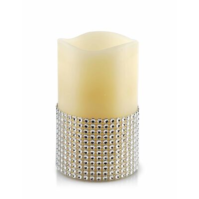 Świeca LED IDALIA 7,5 x h12,5 cm
