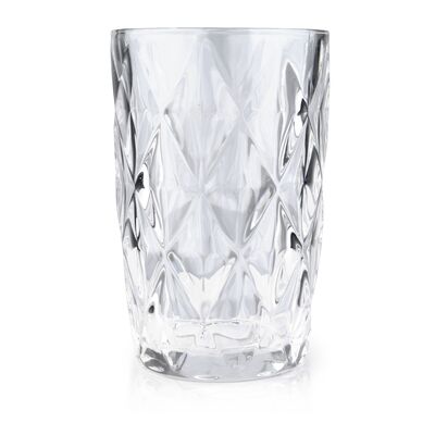 Komplet 6 szklanek ELISE CLEAR 300 ml 8 x h12,5 cm