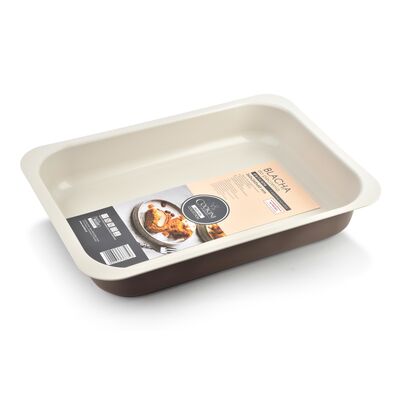 Blacha tłoczona DELICATE NON-STIC CAFFE CREME 36 x 26 cm