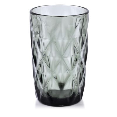 Komplet 6 szklanek ELISE GREY 300 ml 8 x h12,8 cm