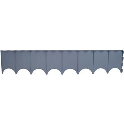 Obrzeże 59 x 11,6 cm komplet 10 sztuk popiel HAGSEN