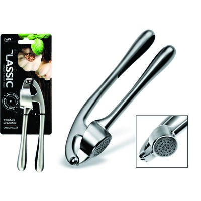 Wyciskacz do czosnku Decor Classic 8 cm srebrny