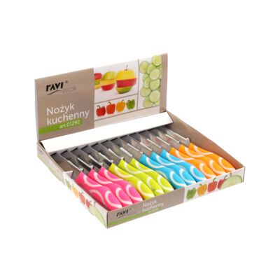 Nożyk kuchenny art. 01292 mix kolorów
