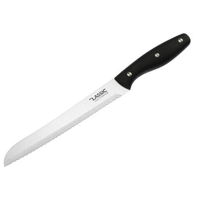 Nóż do chleba CLASSIC 20 cm czarny