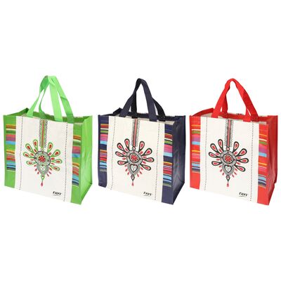 Torba na zakupy Folk 35 x 20 x 35  cm