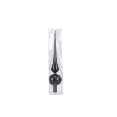 Czubek choinkowy 30 cm czarny