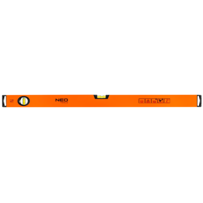 Poziomnica aluminiowa 2 libelle frezowana dolna powierzchnia 80 cm
