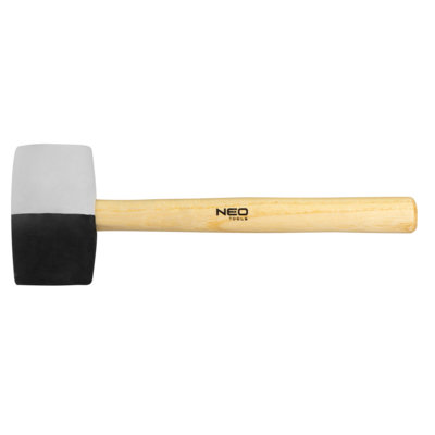 Młotek gumowy 63 mm/680 g czarno-biała guma NEO