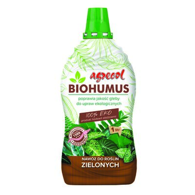 BIOHUMUS nawóz do roślin zielonych 1 l Agrecol