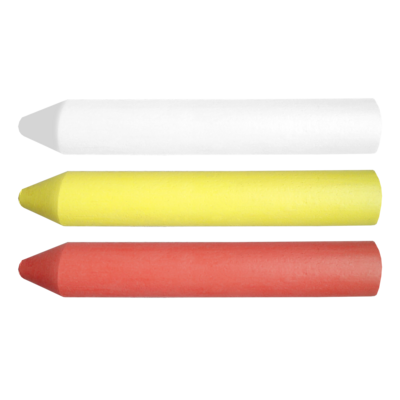 Kreda techniczna biała żółta i czerwona(olejowa) 13 x 85 mm 3 szt. NEO