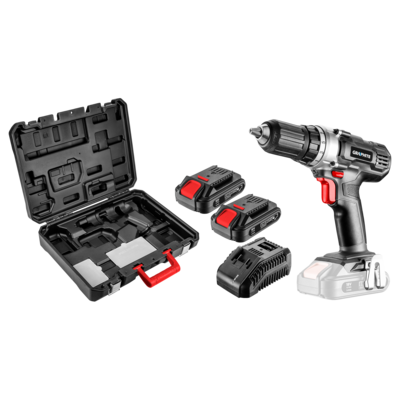 Wiertarko-wkrętarka akumulatorowa Energy+ 18V Li-Ion ładowarka walizka GRAPHITE