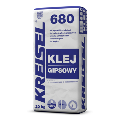 Klej gipsowy 680 20 kg KREISEL