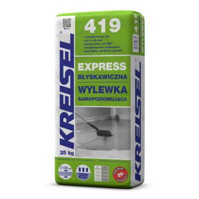 Wylewka samopoziomująca Express Kreisel 419 25 kg