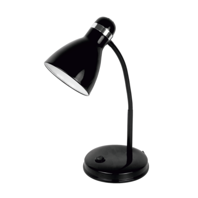 Lampka biurkowa Ben E27 czarna Nilsen