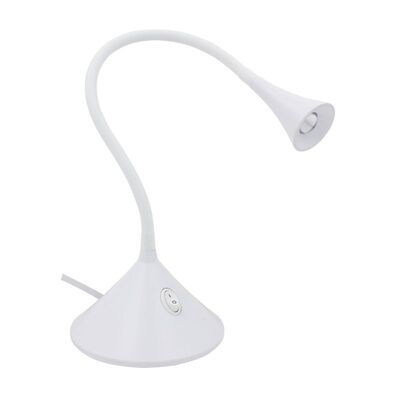 Lampka biurkowa LED Happy biała Nilsen