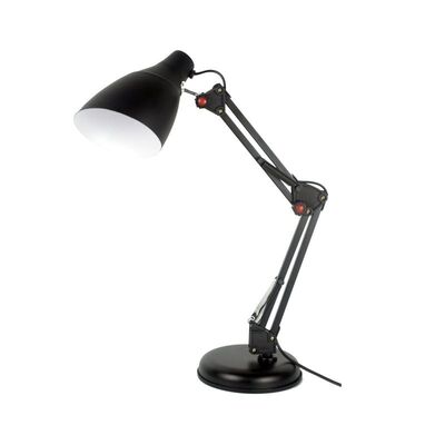 Lampka biurkowa E27 LILLY kreślarska czarna Nilsen