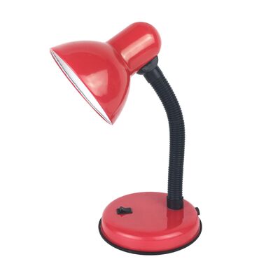 Lampka biurkowa E27 SOFI czerwona INQ