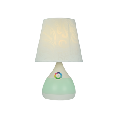 Lampka nocna LED Magic Night Deco z abażurem Nilsen