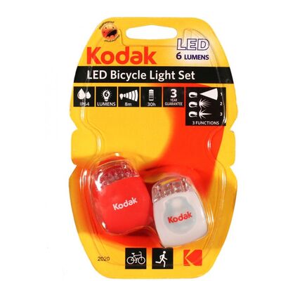 Lampki rowerowe LED 6lm KODAK