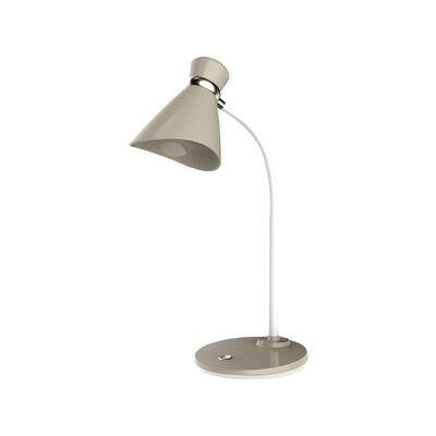 Lampka biurkowa E27 Helen szara Nilsen