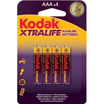 Bateria AAA/LR03 1,5 V KODAK XTRALIFE 4 szt.