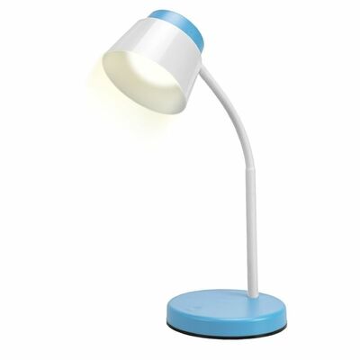 Lampka biurkowa LED Pola niebieska Nilsen