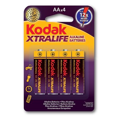 Bateria AA/LR6 1,5 V KODAK XTRALIFE 4 szt.