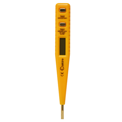 Próbnik wskaźnik napięcia 125 mm elektroniczny ELEKTRO