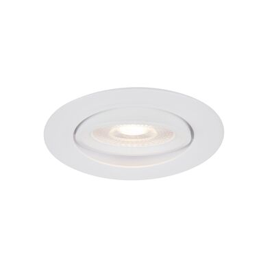 Oprawa LED p/t TIMO oczko 5W 830 330lm IP20 biała okrągła INQ