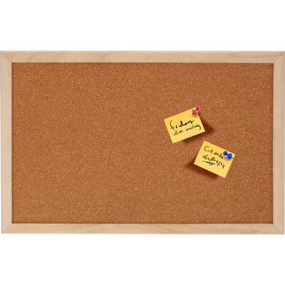 Tablica korkowa 30 x 45 cm z materiałem montażowym