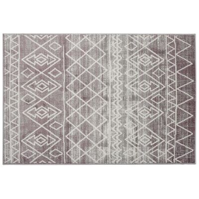 Dywan Sanford 160 x 220 cm boho fioletowo-szary 4443/NQ2-M